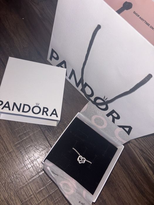 Colier Pandora inimă infinit