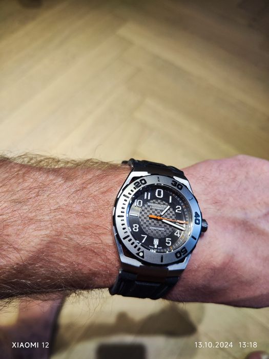 Hamilton Khaki Navy Sub Auto Black Strap