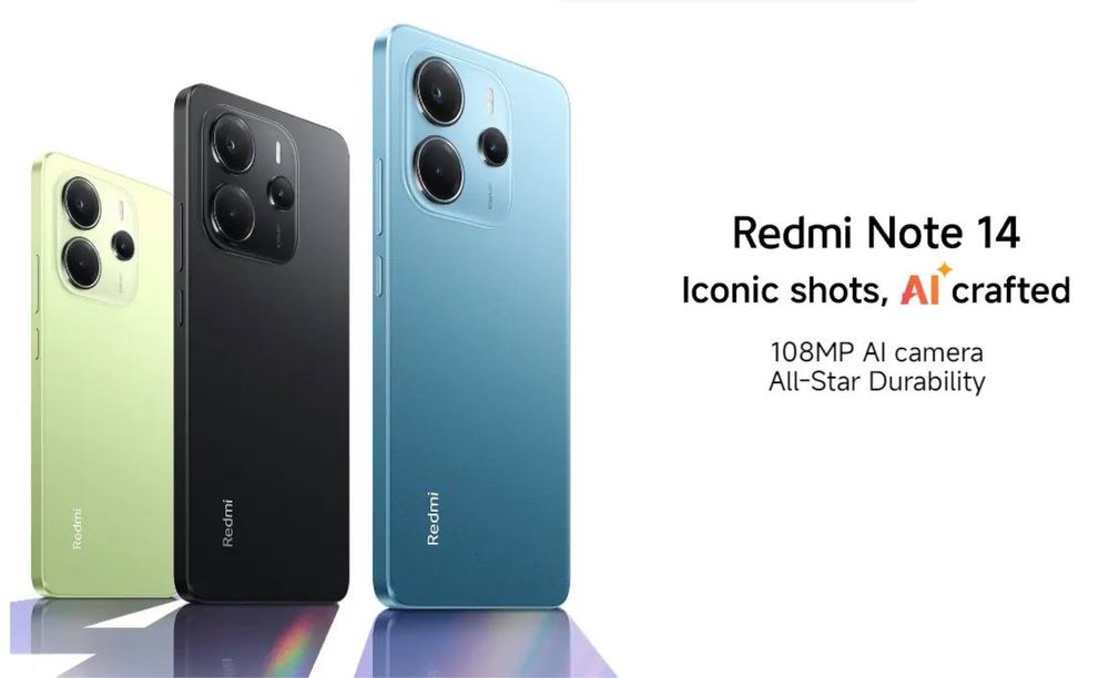 Новый! Xiaomi Redmi Note 14 Бесплатная доставка!