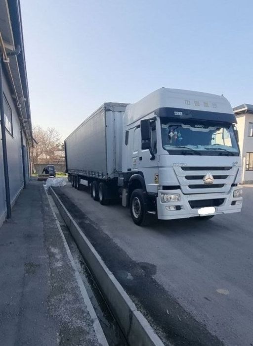 HOWO A6 + KRONE Прицеп Сотилади