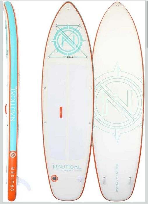 Падълборд iROCKER Nautical GO Cruiser
10'6" надуваем нов