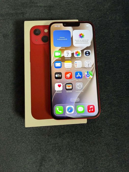 Vand Sau Schimb IPhone 13 Red Product 128Gb Neverlocked