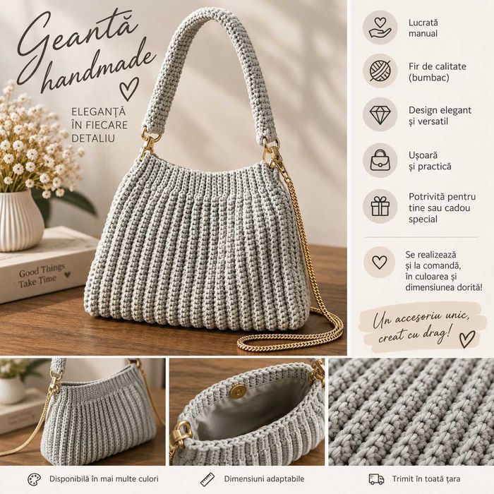 Genti crosetate HandMade