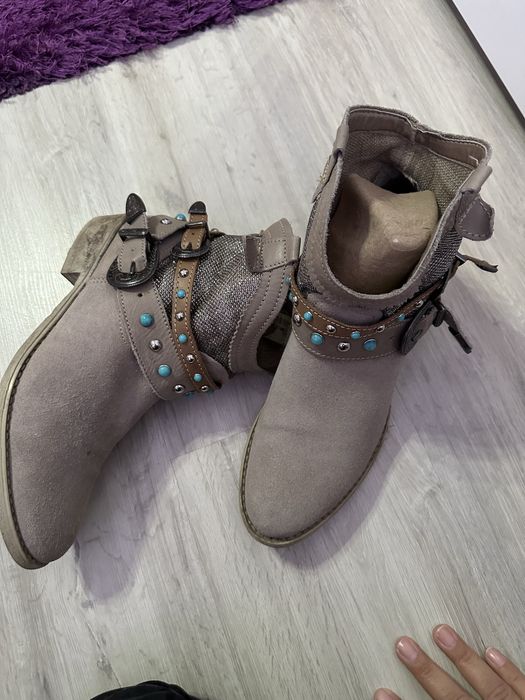 Botine superbe,piele naturala