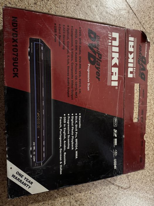 Продается DVD player nikai