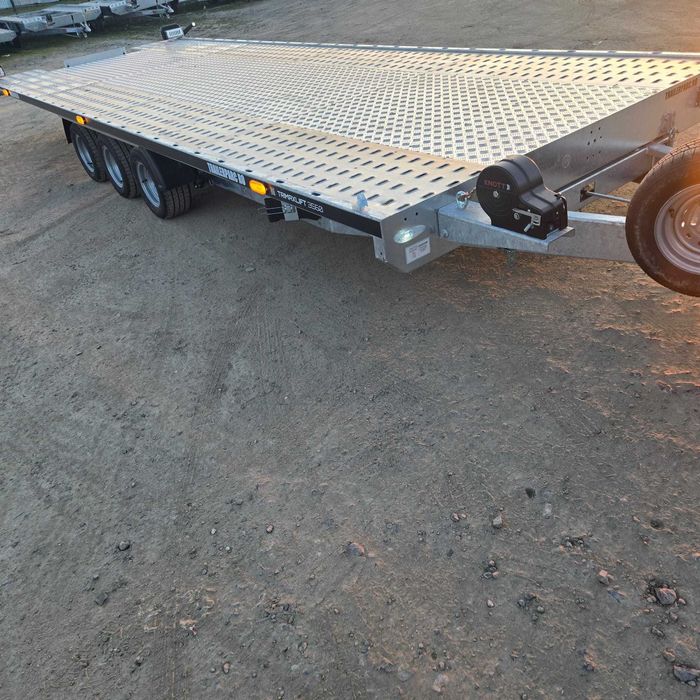 Trailer/platforma transport auto, hidraulica, Balhanger Trimaxilift 6M, 3500 kg