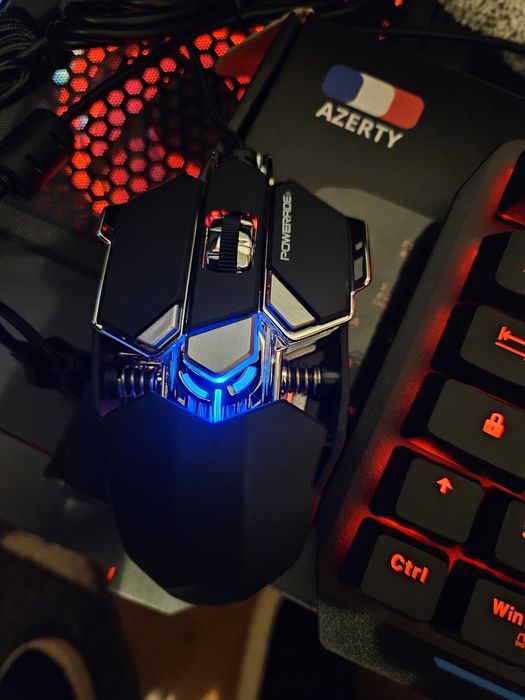Tastatura mecanica Rgb și mouse set