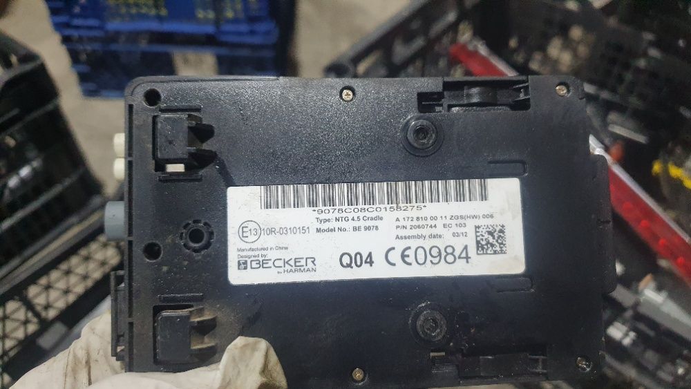 modul navigatie Mercedes A B C E ML GL CLA A172810001 NTG 4.5