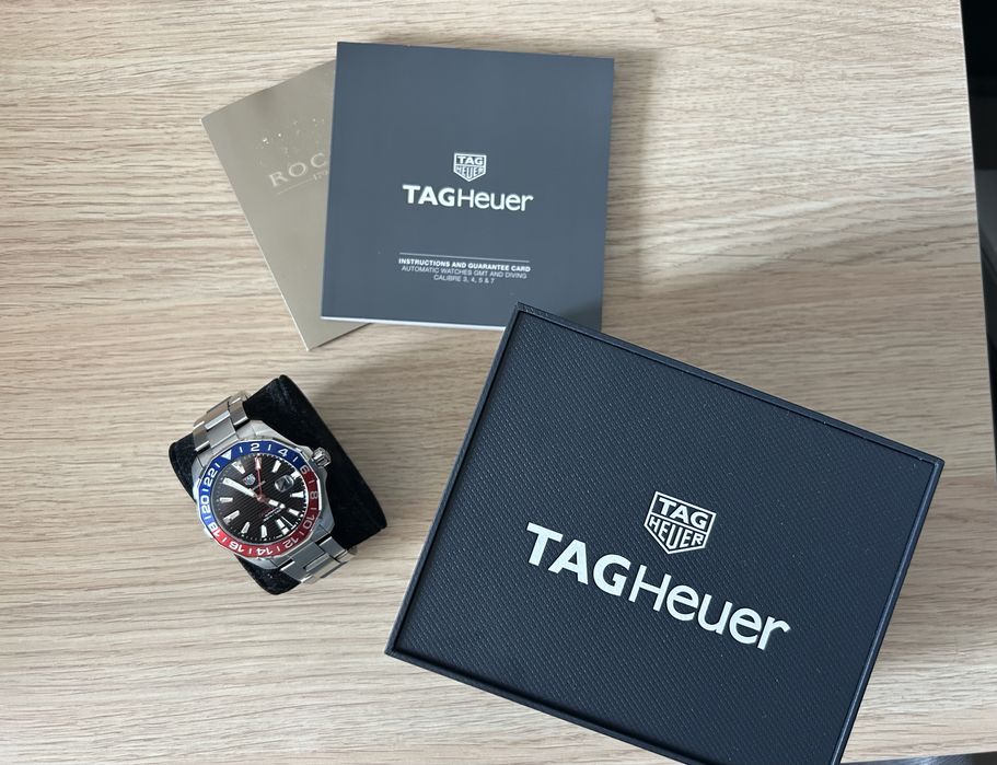 TAG Heuer Aquaracer GMT Pepsi