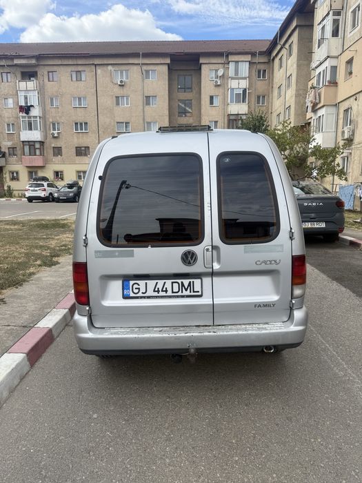 VW Caddy 1.9 TDI, 1999, aer conditionat, acte valabile, fara rugina