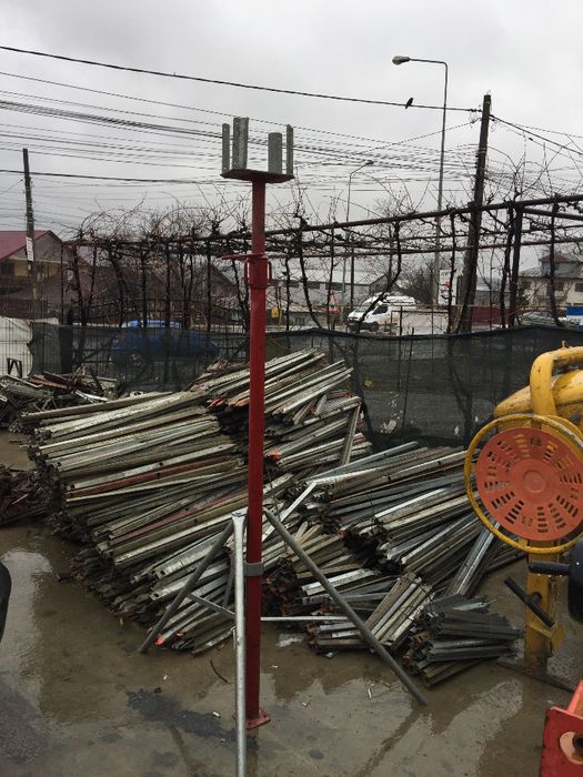 sistem sustinere a popului in timpul instalarii planseului si scule