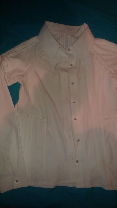 Новая белая блузка