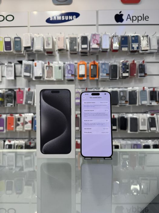 Iphone 15 Pro Max/256Gb/87%/ 1 an garantie/ Future Gsm Mobile