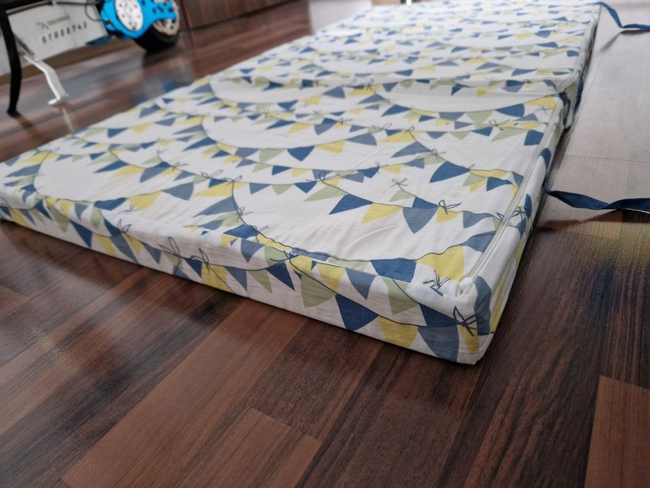 Saltea pliabilă copii / bebeluși – compactă și practică (120x60 cm)