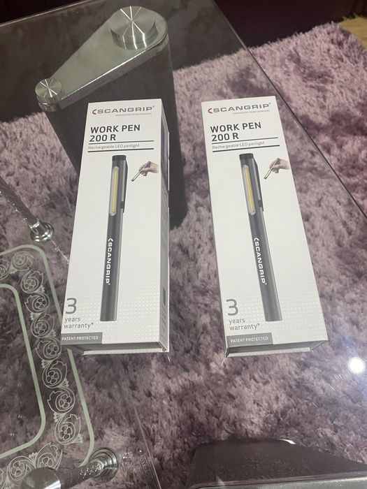Lanternă LED tip stilou, cu acumulator, WORK PEN 200 R – SCANGRIP
