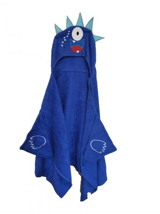 Prosop/halat din bumbac 100% poncho de baie "George" copii