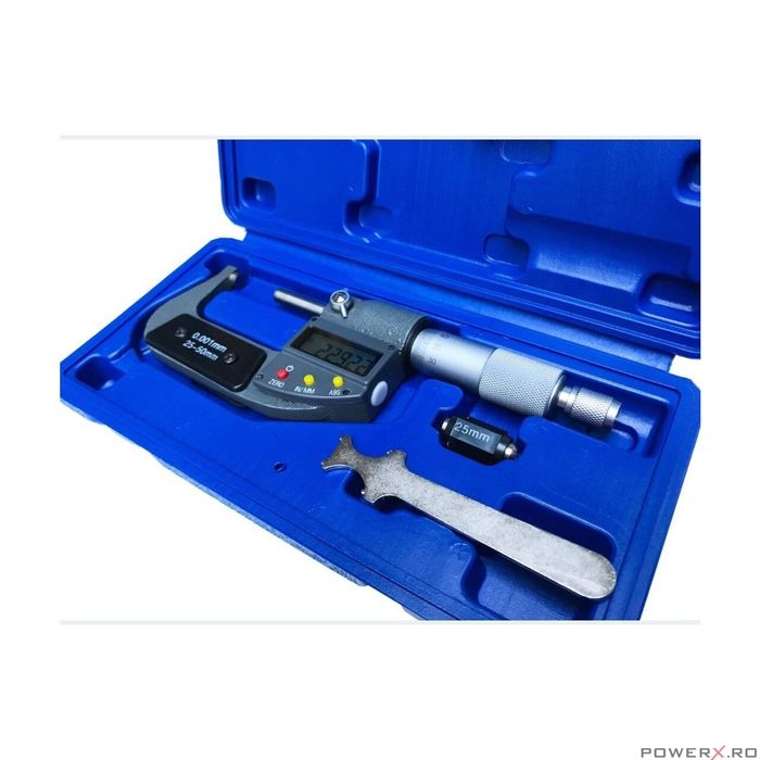 Mictrometru 25 - 50 mm, pentru masurarea dimensiunilor, cu display