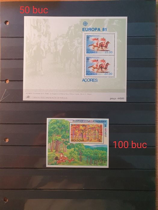 Lot colite MNH Romania, Euopa cept