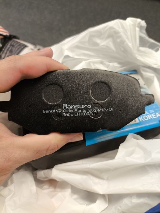 Тормозные колодки mansuro onix  Корея