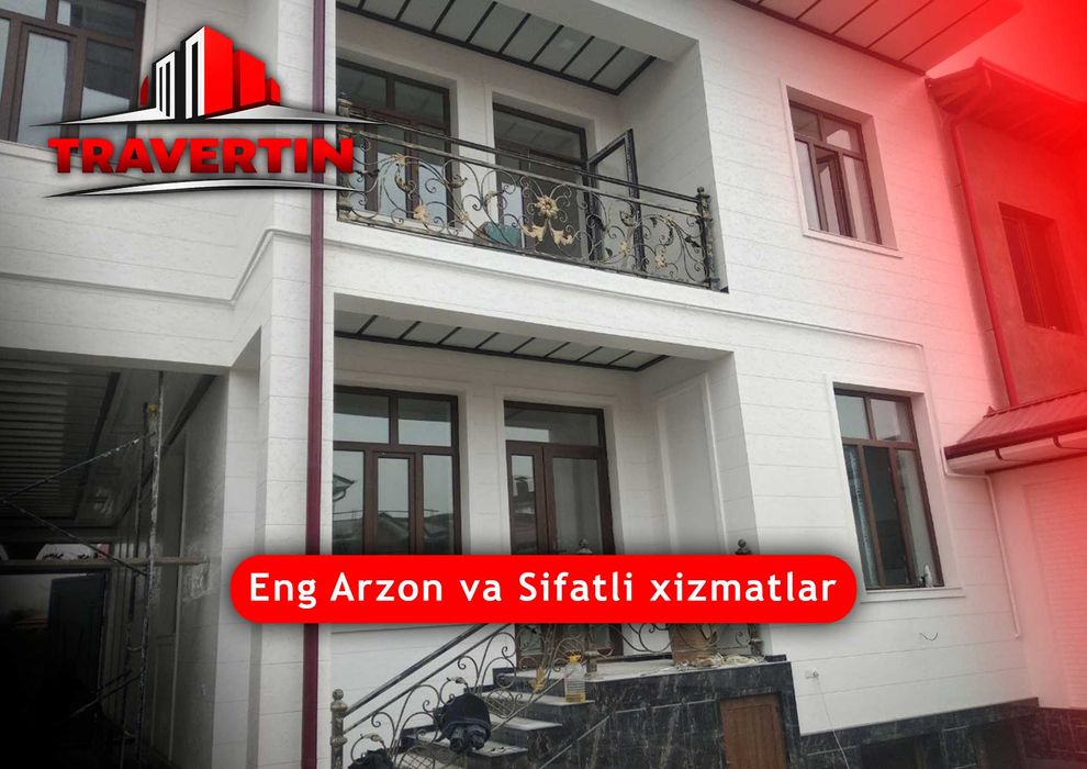 Travertin narxi Marmareno Venetsianka art-beton Farat