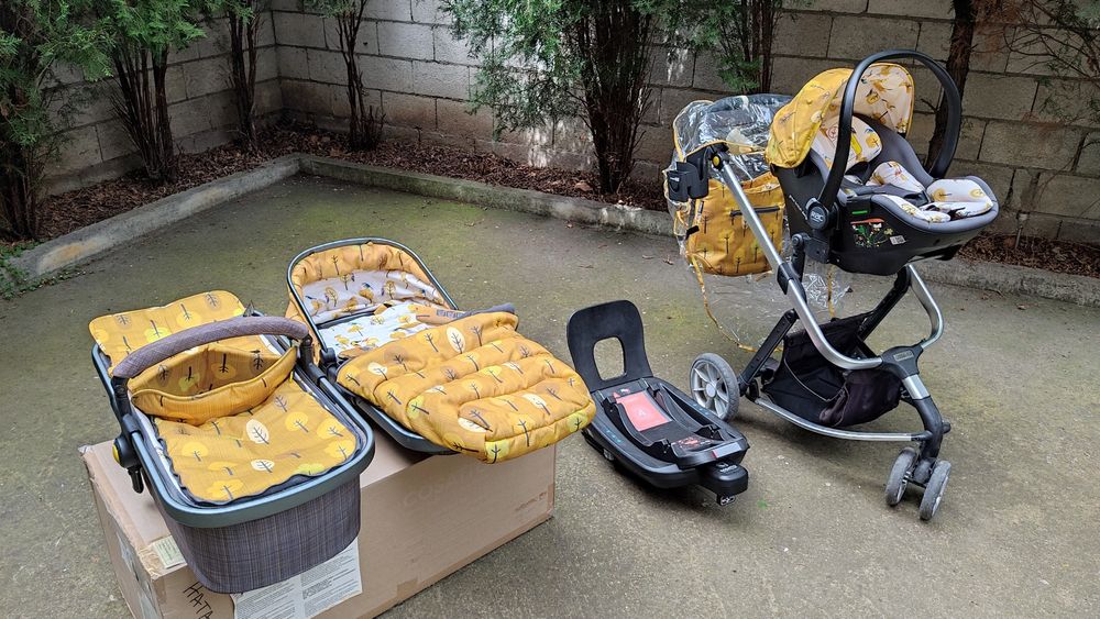 Продавам бебешка количка Cosatto Giggle 3 Spot the birdie 5в1+ Подарък