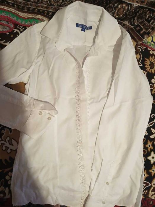 НОВЫЙ белый батник на девушку