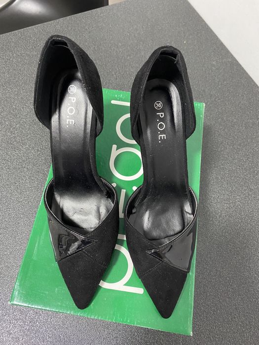 Pantofi cu toc 36 p.o.e
