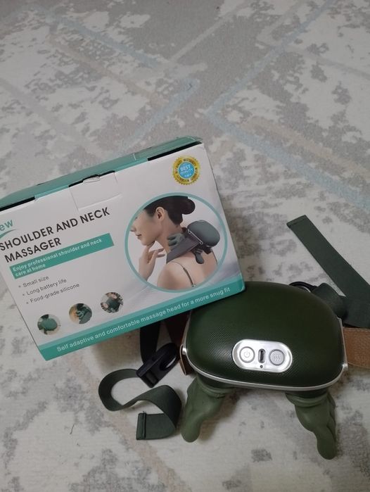 Продам новый массажёр для ног и шеи