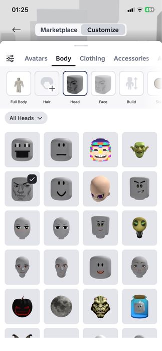 Продаю аккаунт в роблоксе