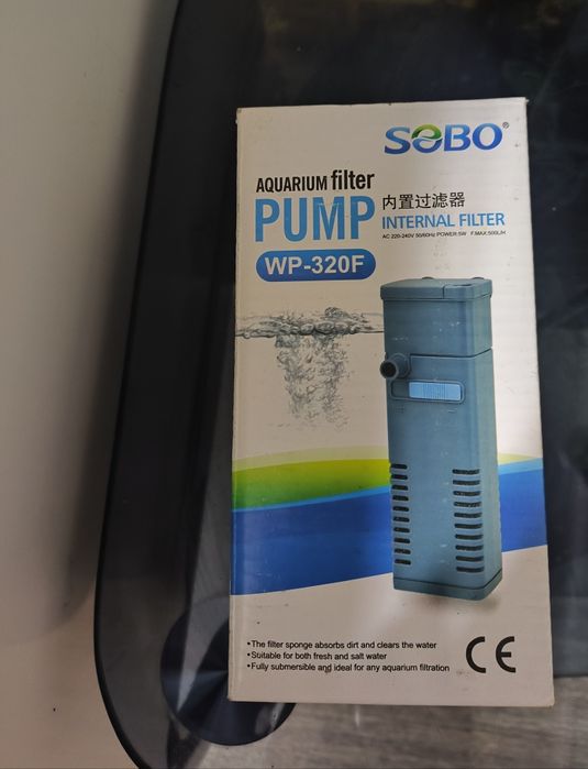 Аквариум и компрессор (новый)