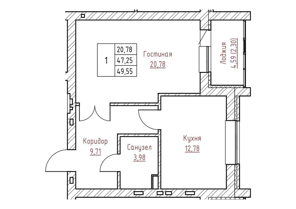 продам Новостройка Вокзал 3 ком