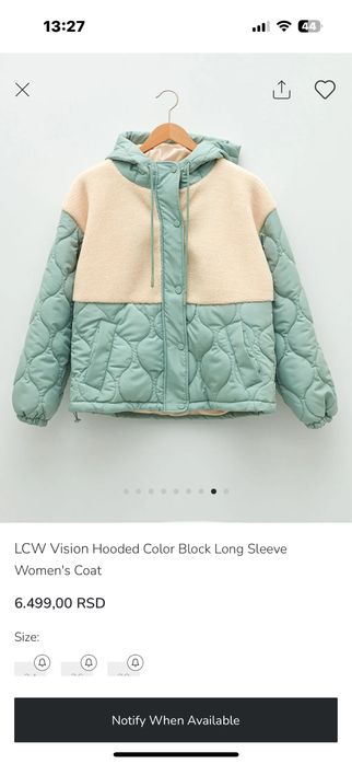 Яке lc waikiki м размер -като ново.