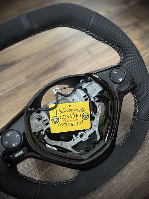 Volan piele naturală nappa Peugeot 108, Toyota Aygo 2, Citroen C1 (II)