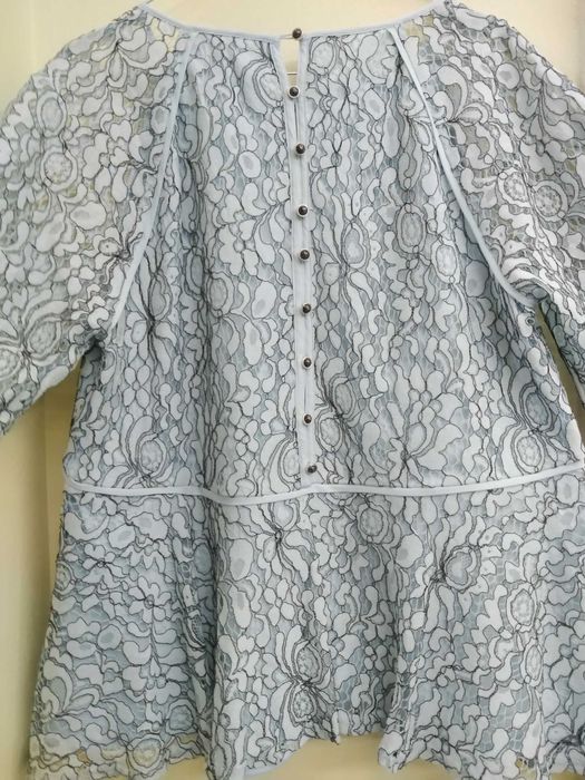 Bluza moderna bleo din dantela
