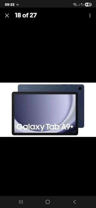 Tableta Samsung Galaxy Tab A9+, Octa-Core, 11"