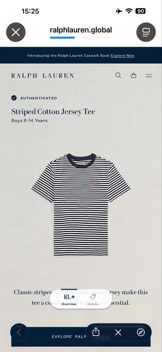 Футболки Raph Lauren и Tommy Hilfiger на 14-16 лет.