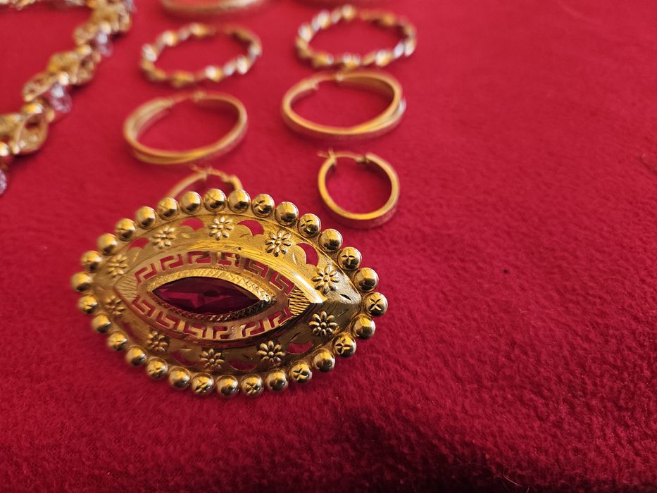 Bijuterii aur 14k (585) lant aur ,cercei 400 lei/ gr pret fixx!!