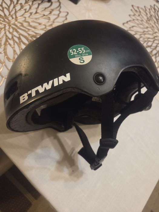 Cască ciclism B-Twin 500, masura S Negru Copii