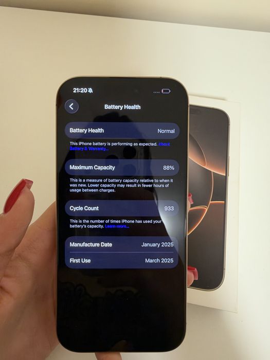 iPhone 16 pro 128 GB