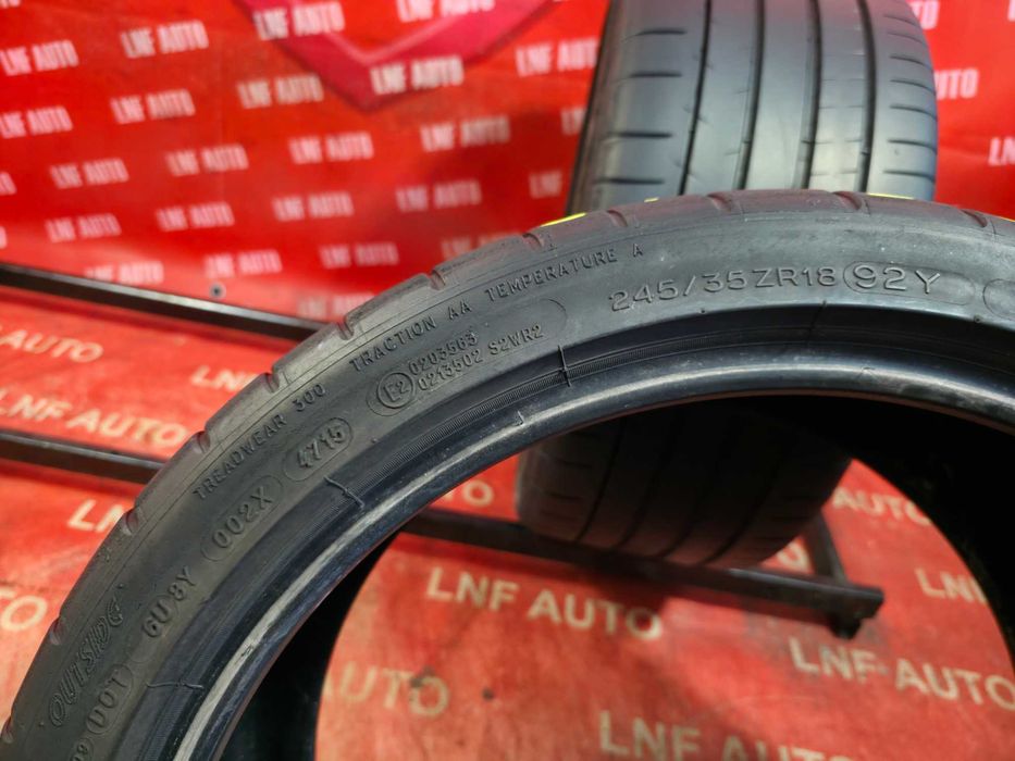Anvelope de VARA - 225/40/18 - 245/35/18  Michelin - 5.8 / 6.3 MM 2015