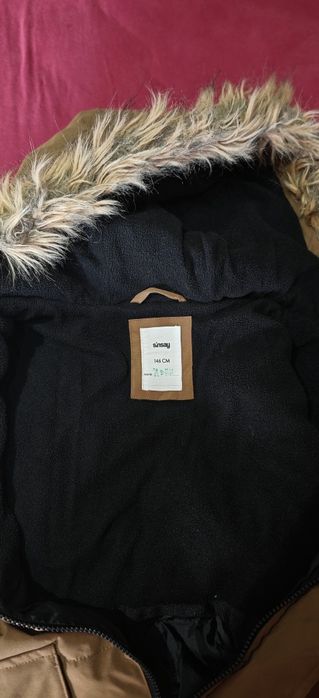 Топло зимно яке дълго за момче