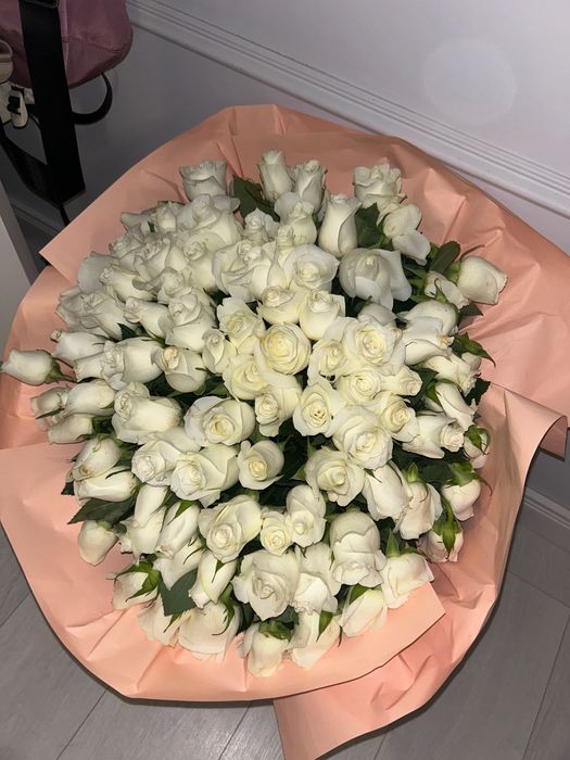Букет цветов 101 роза