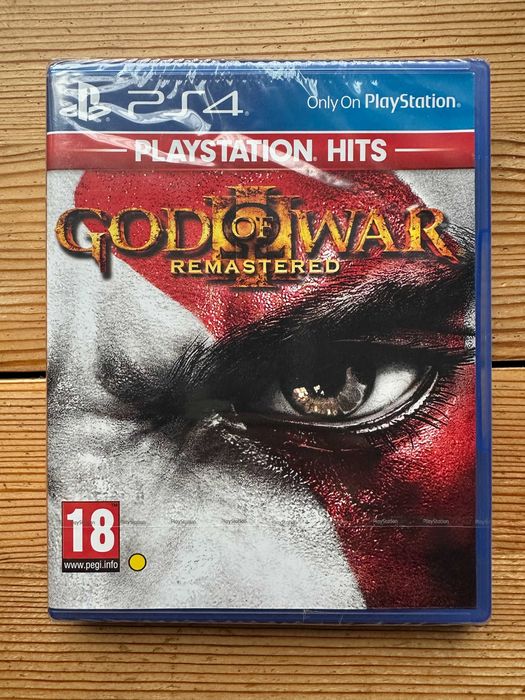 Чисто НОВА: God of War III 3 Remastered Kratos PlayStation 4 PS4 PlayStation 5 PS5