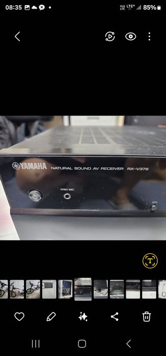 Продаётся рессивер Vamaha рх 378 привезен с японии на 110 вольтha