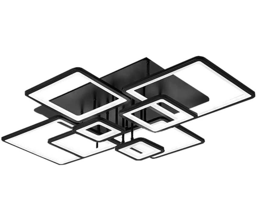 LED полилей с дистанционно управление trandafi led 8876 / 8BK, Черен