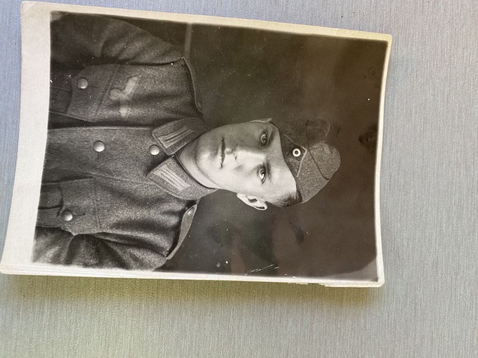 Немска снимка на офицер от втората световна война