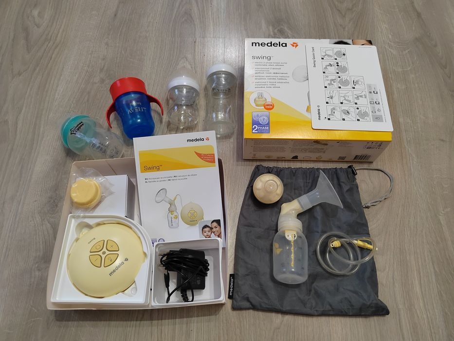 Електрическа помпа Медела с подарък шишета