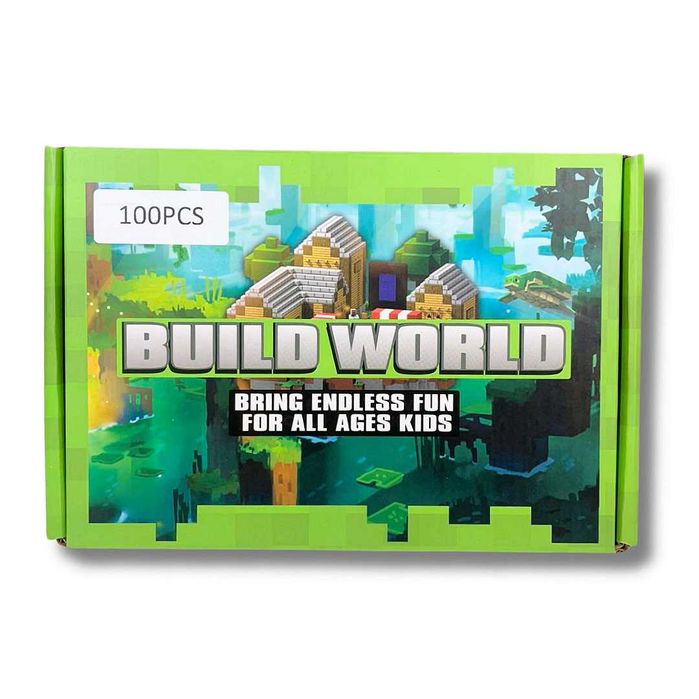 Майнкрафт магнитни 3D кубчета 100/50бр, конструктор Minecraft