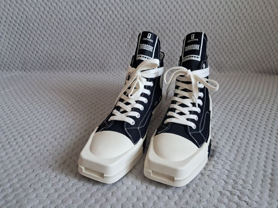 Rick Owens TURBODRK x Converse DRKSHDW 42s