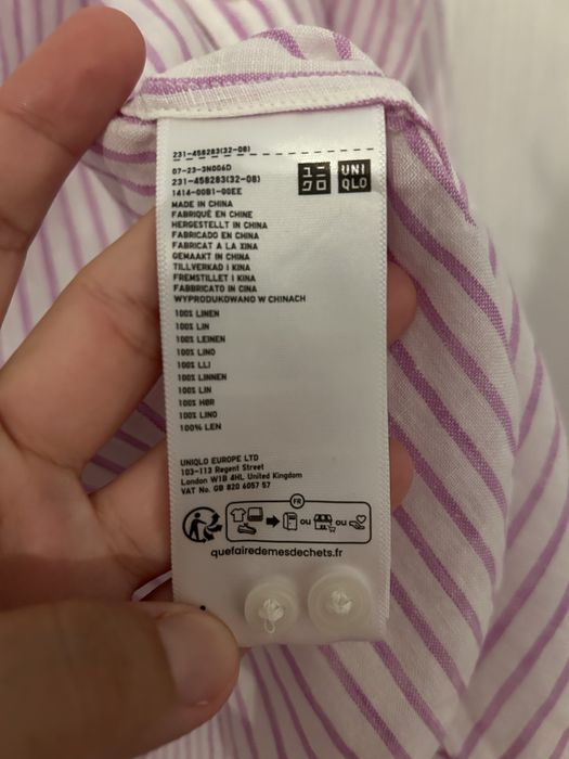 Camasa dama Uniqlo 100% in